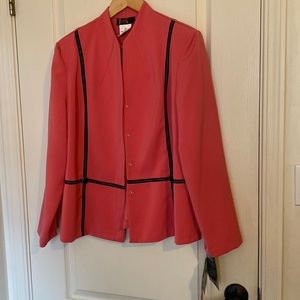 NWT Vintage R&K Originals Blazer Top